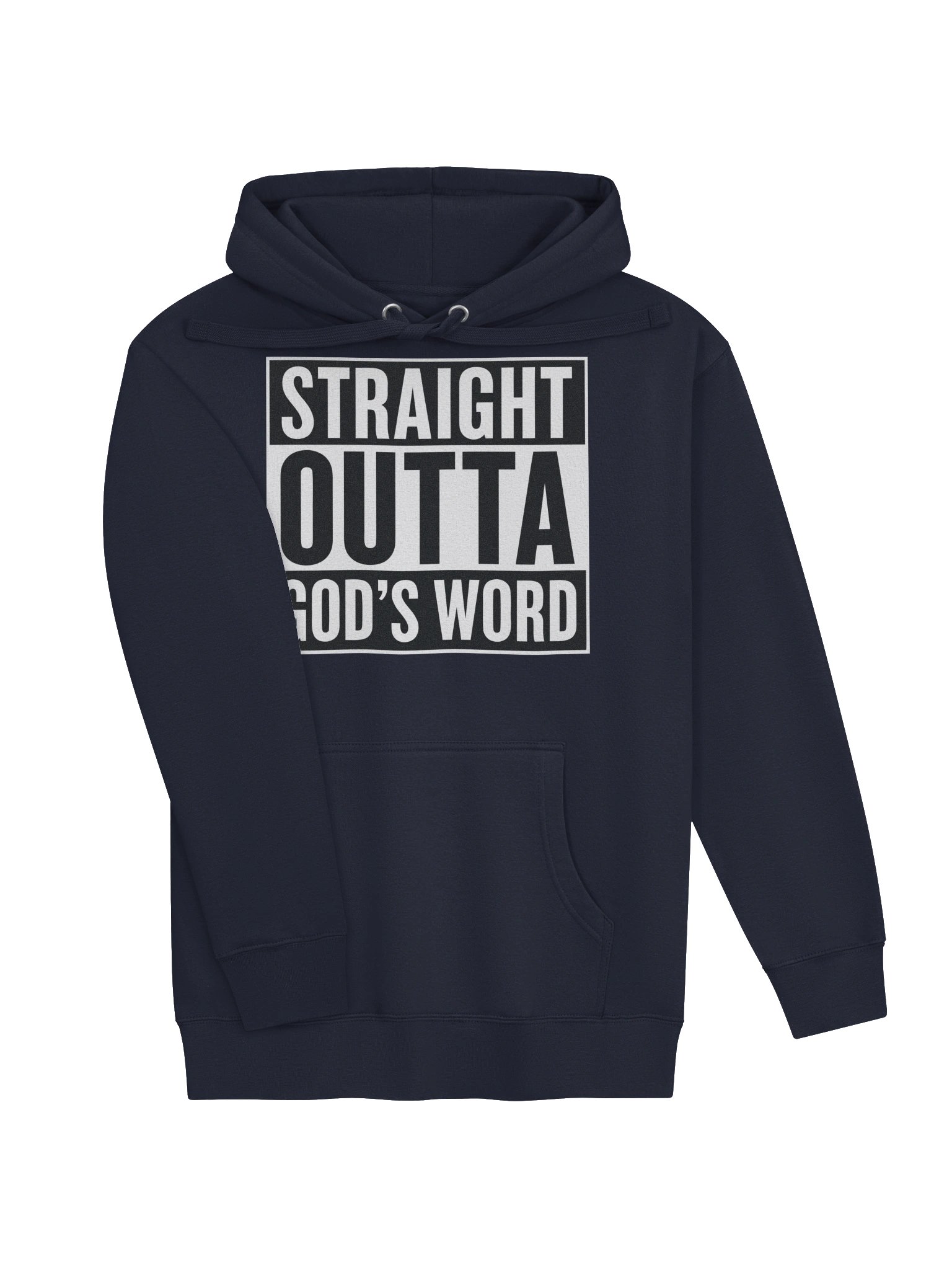 Straight Outta God's Word Premium Hoodie product image (3)