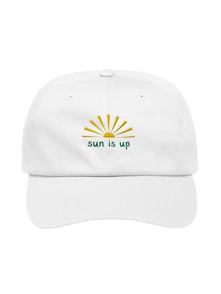 The Sun is Up Twill Cap product image (1)