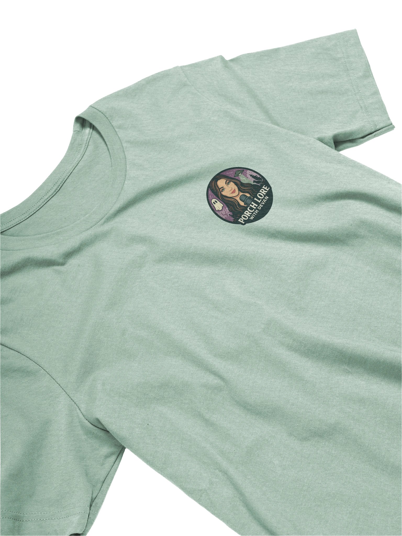 MOBILE MOTHMAN W/ FRONT LOGO SUPER SOFT T-SHIRT (HEATHERED COLORS PT.1) product image (4)