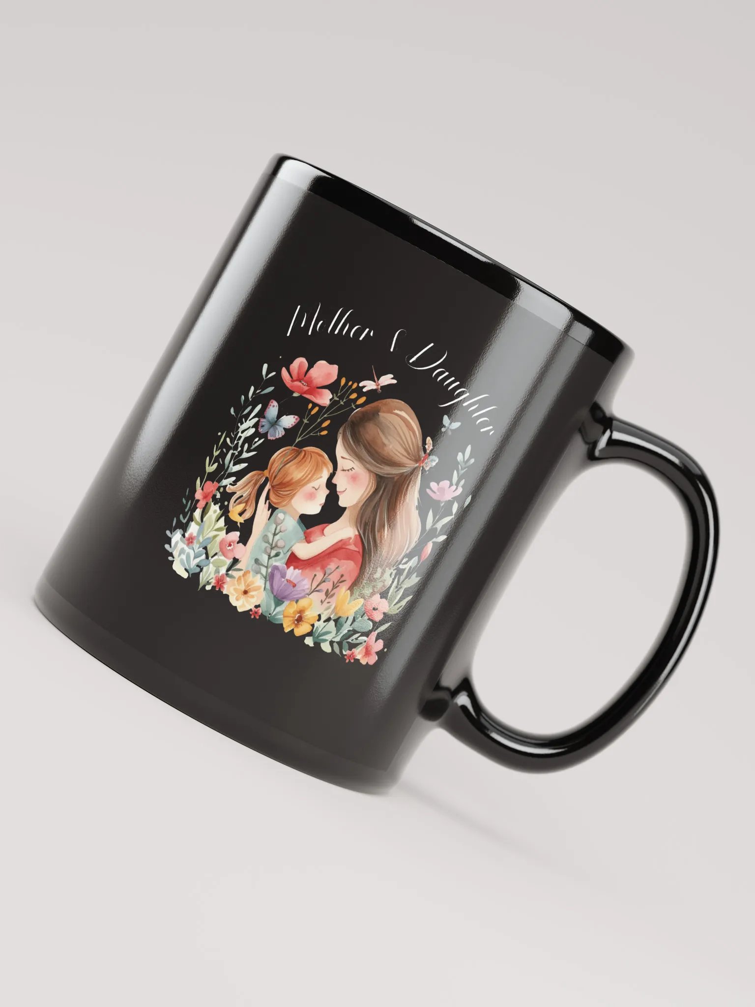 Mother & Daughter Floral Embrace Mug Set product image (8)