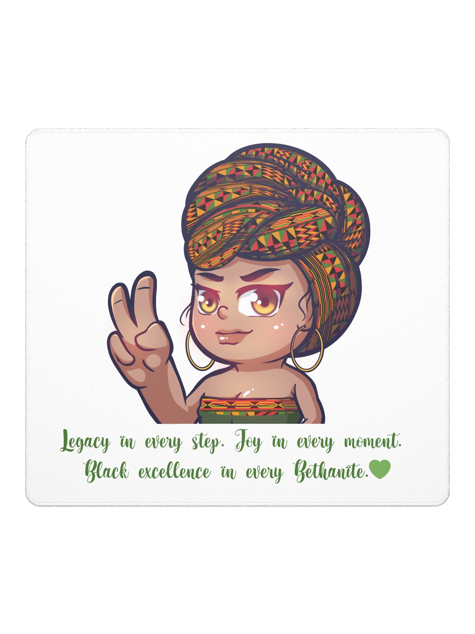 BusyBeth Afri Queen Mousepad product image (2)