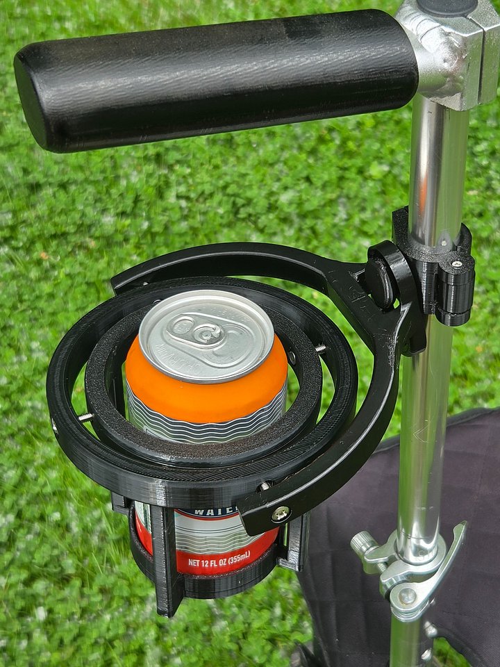 Zuca Cart Stabilized Cup Holder | Disc Golf | Fits Yeti Rambler & 12oz Cans product image (1)