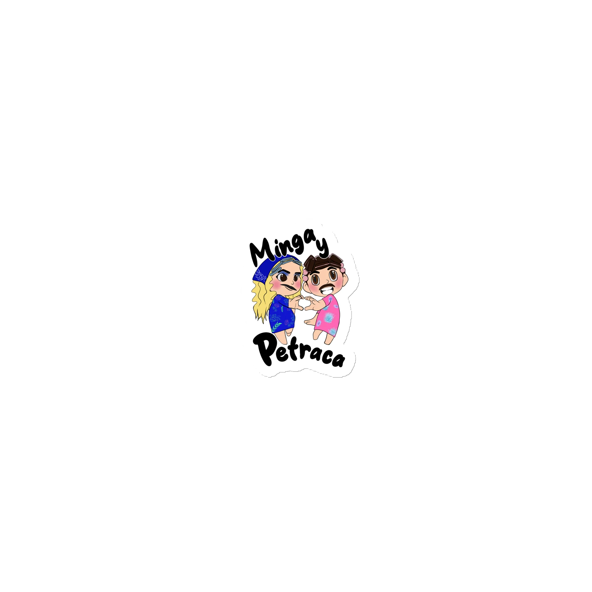 Chibi Minga y Petraca (Magnet) product image (1)