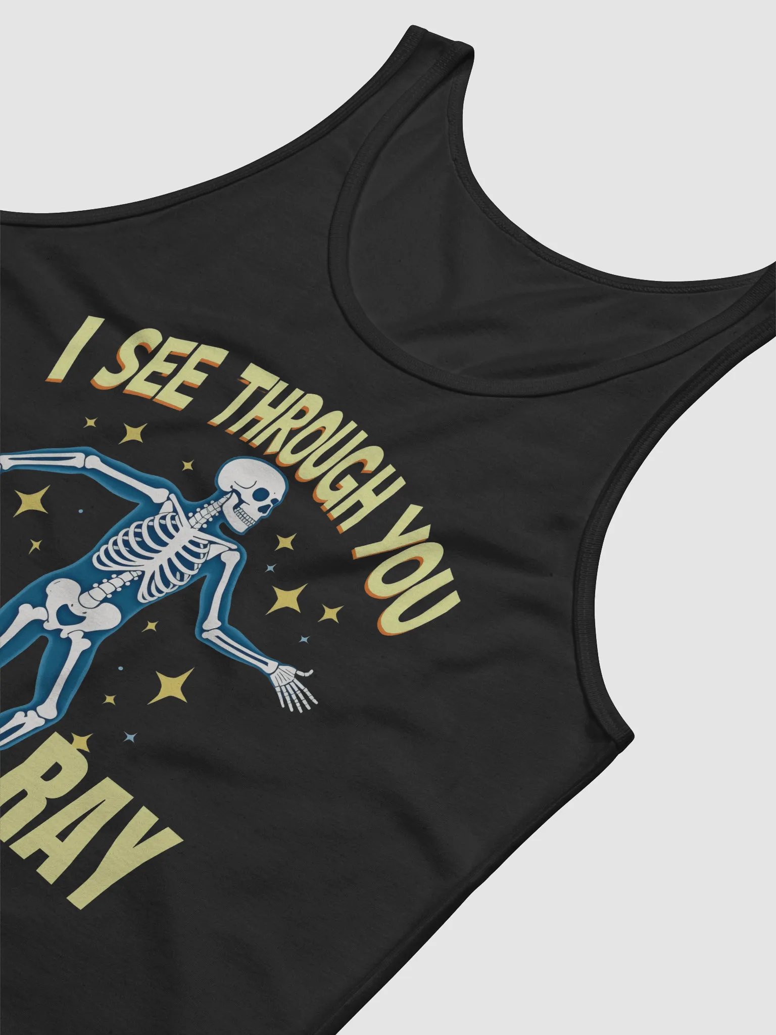 X-Ray Vision Skeleton Tank Top product image (26)