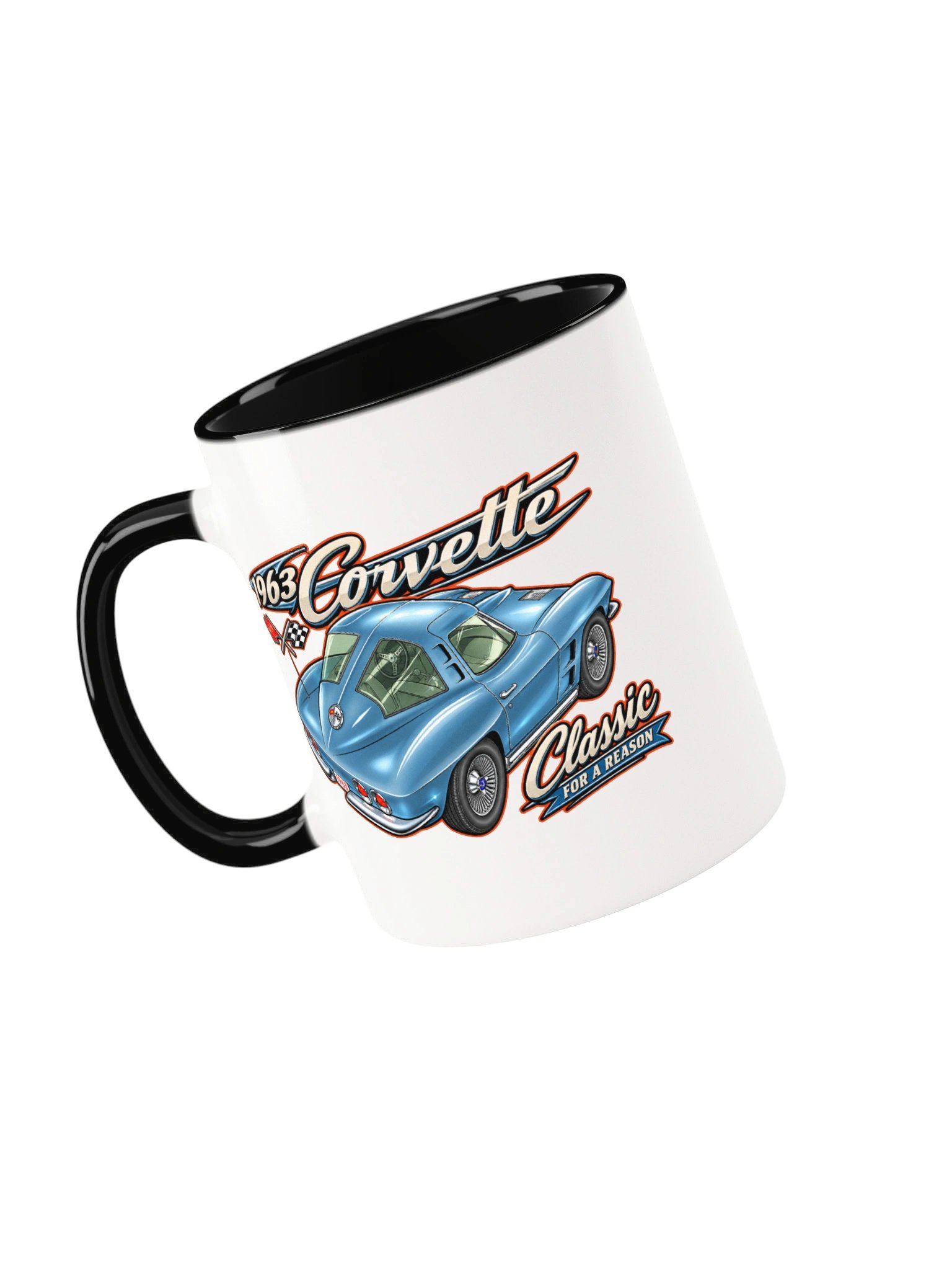 1963 Corvette – Classic in Blue Two-Tone Mug product image (23)