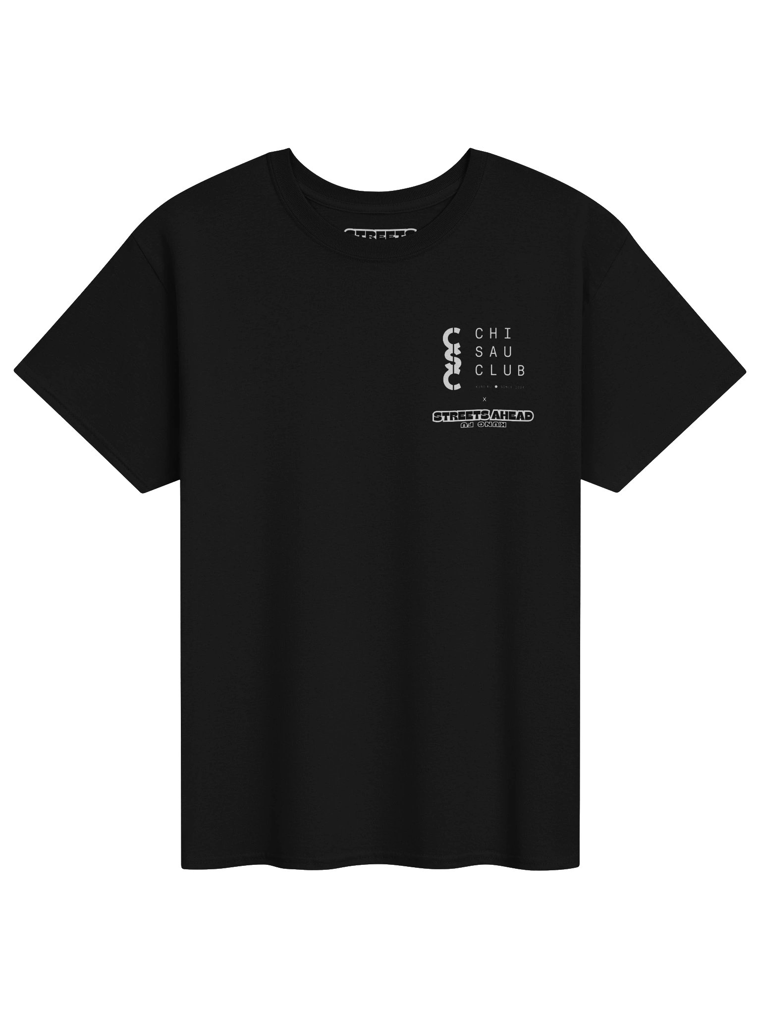 Streets Ahead Kung Fu x Chi Sau Club - Short Sleeve Shirt - Black product image (1)