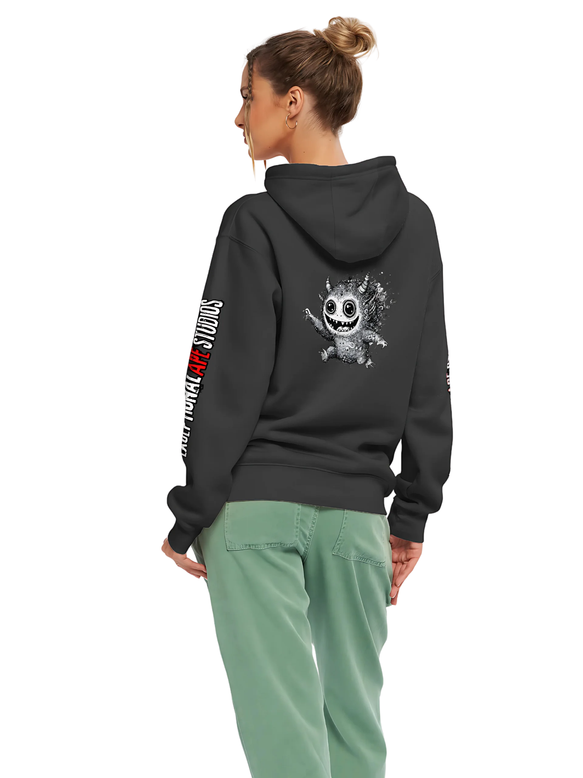 Hoodie - EAS - "Scribbletooth" product image (3)