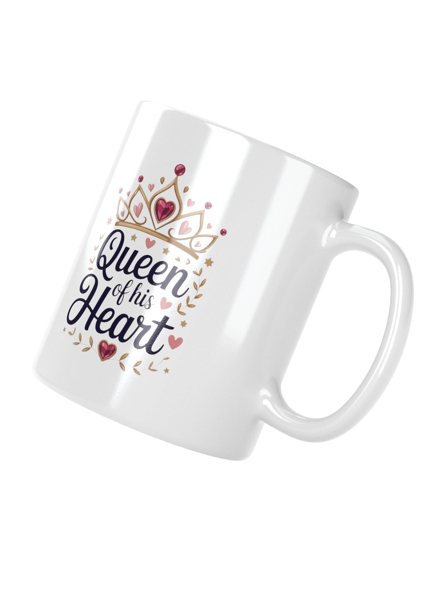 King of Her Heart Queen of His Heart Coffee Mug product image (12)
