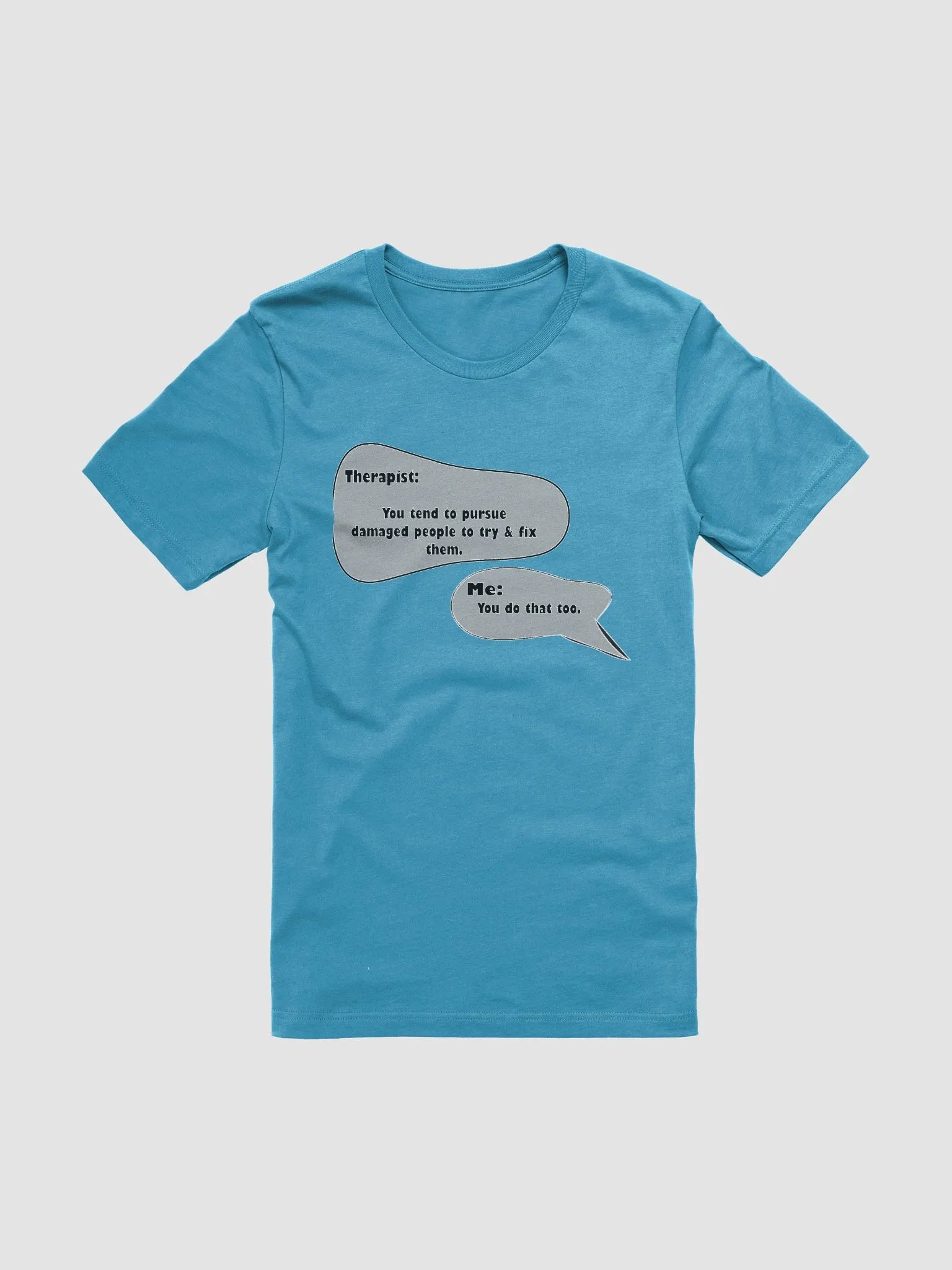 Therapist vs. Me Speech Bubble T-Shirt product image (1)