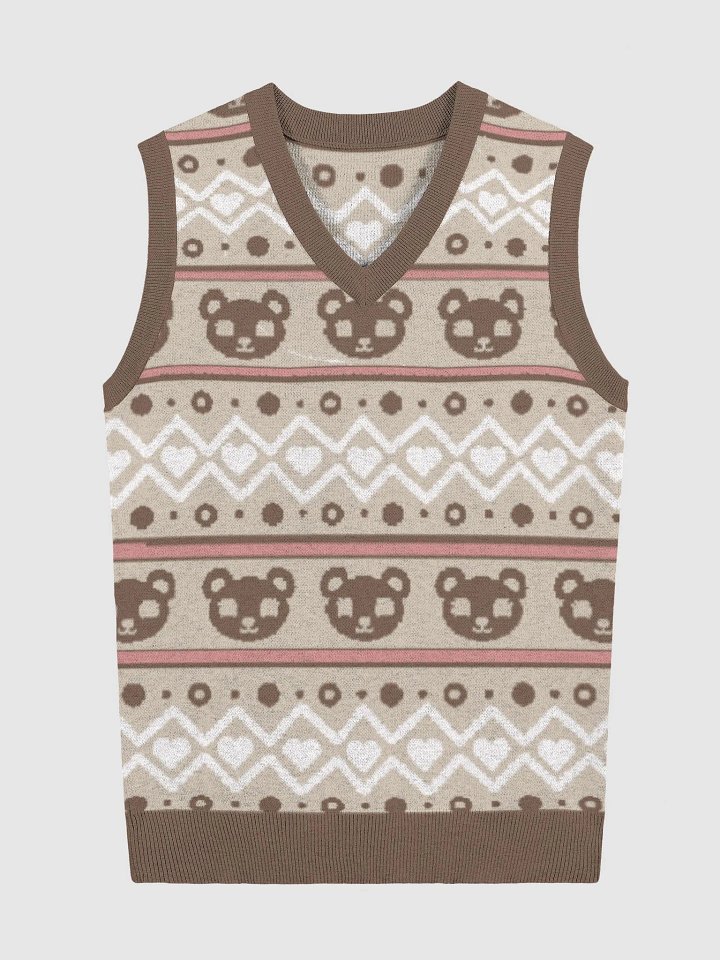 TeddyChan Christmas Vest - Brown product image (3)