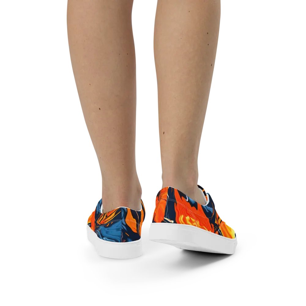 Multicoloured Fluid Motion Lace-Up Shoes product image (10)