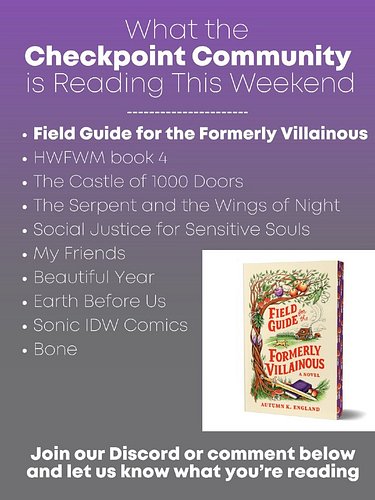 Here's what we're watching, playing, and reading this weekend. What about you?