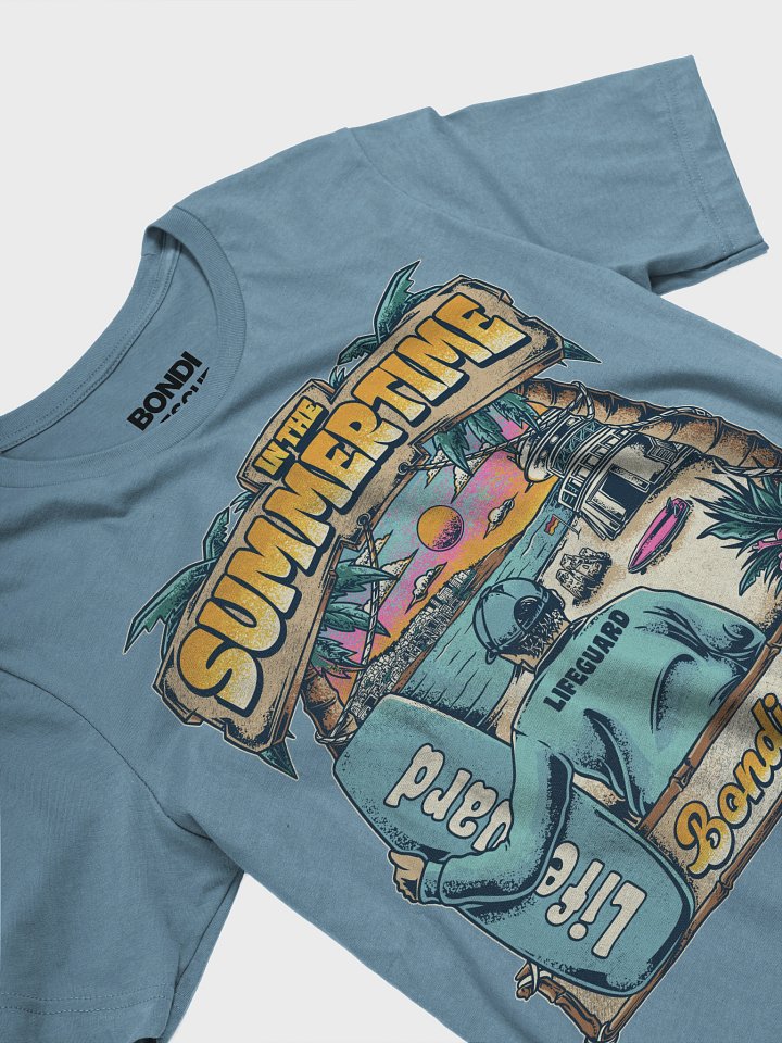 "In The Summertime" Retro Surf Tee product image (2)