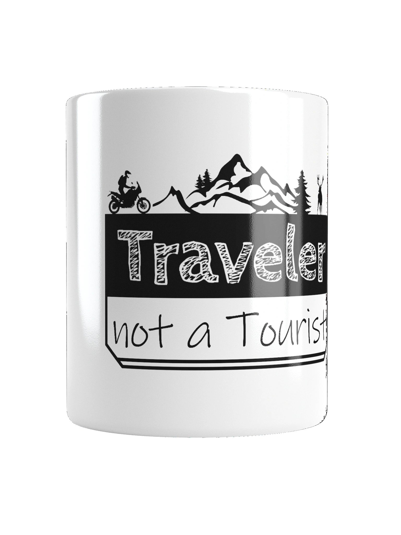 Traveler not a Tourist | Quality Ceramic Mug product image (1)