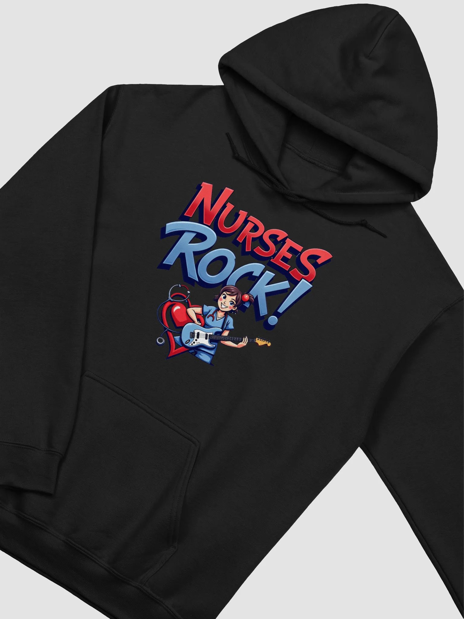 Nurse Rockstar Graphic Hoodie product image (27)