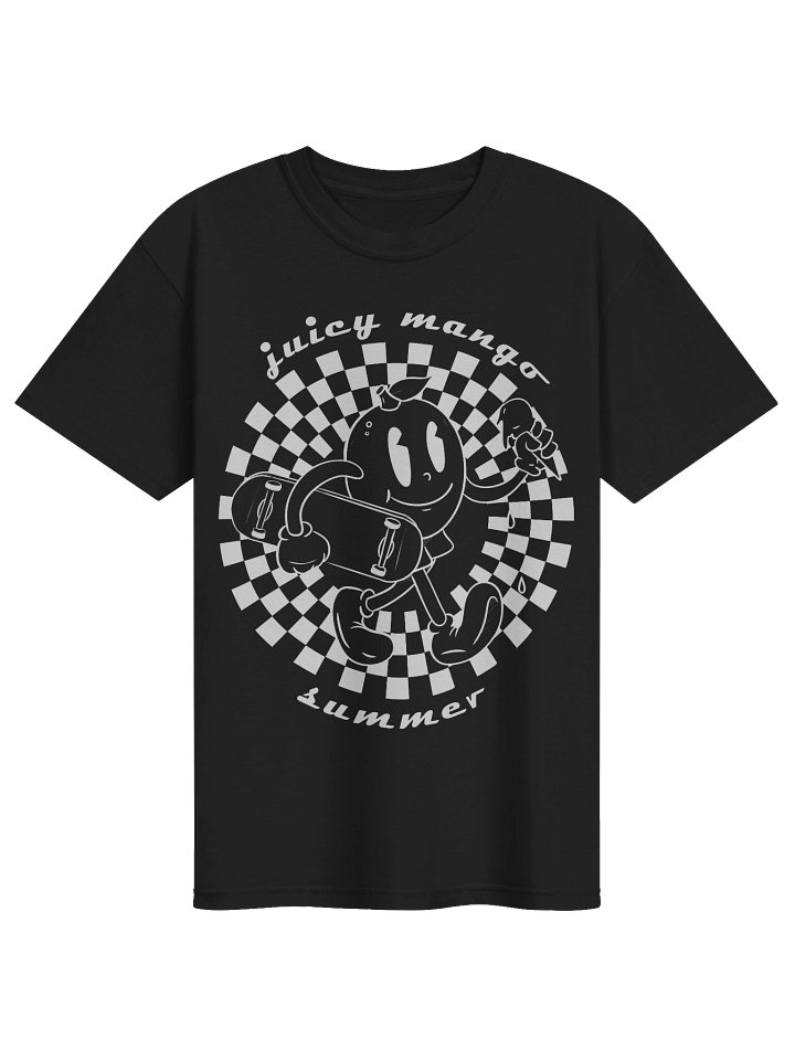 Summer Skater White Front Print - Tshirt product image (1)