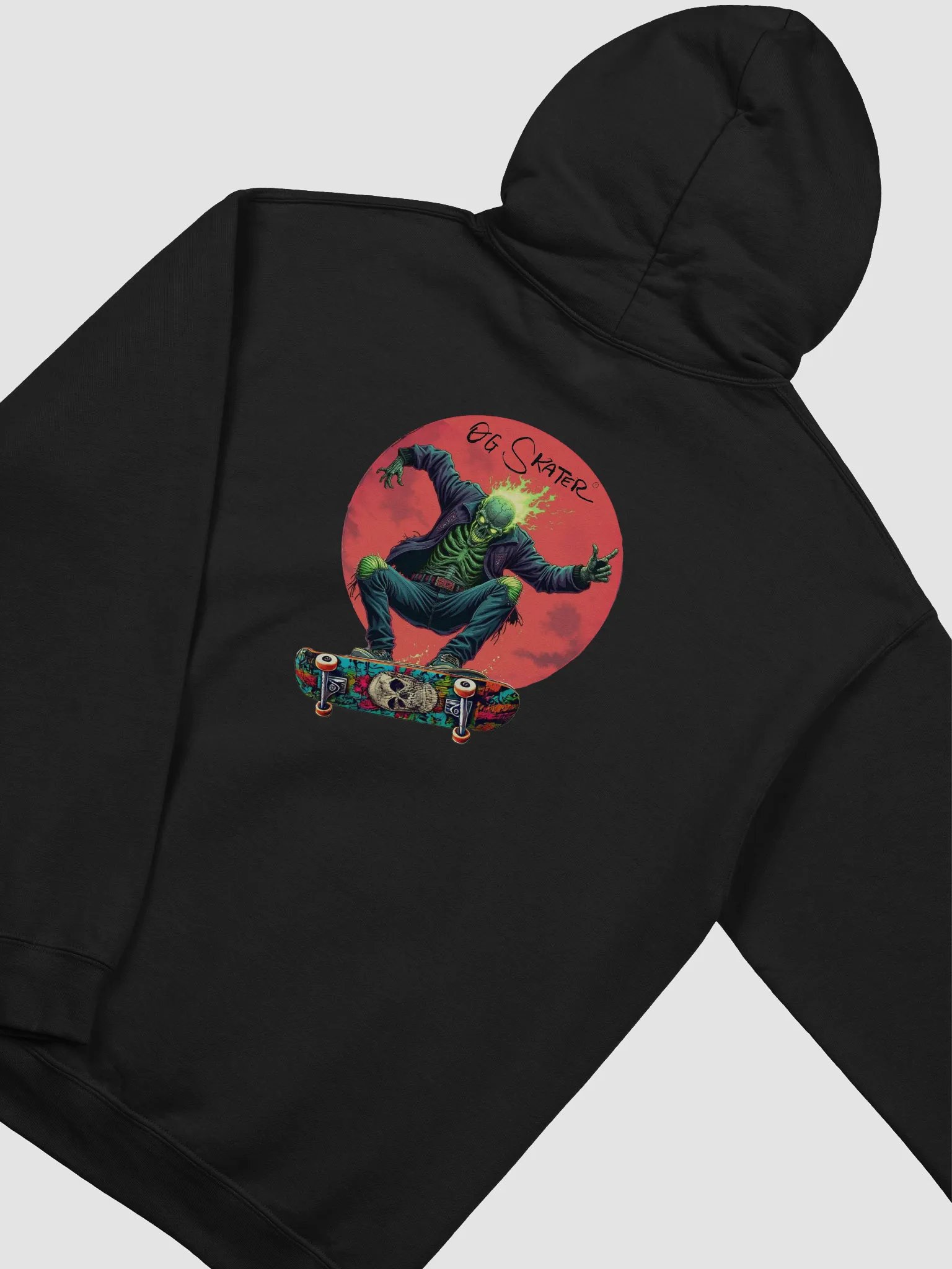 "Blood Moon" Hoodie – by O.G. Skater® product image (7)