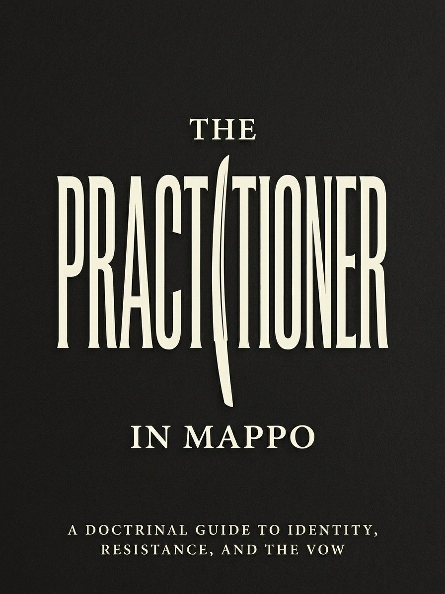 The Practitioner in Mappo - A Doctrinal Guide to Identity, Resistance, and the Vow product image (1)