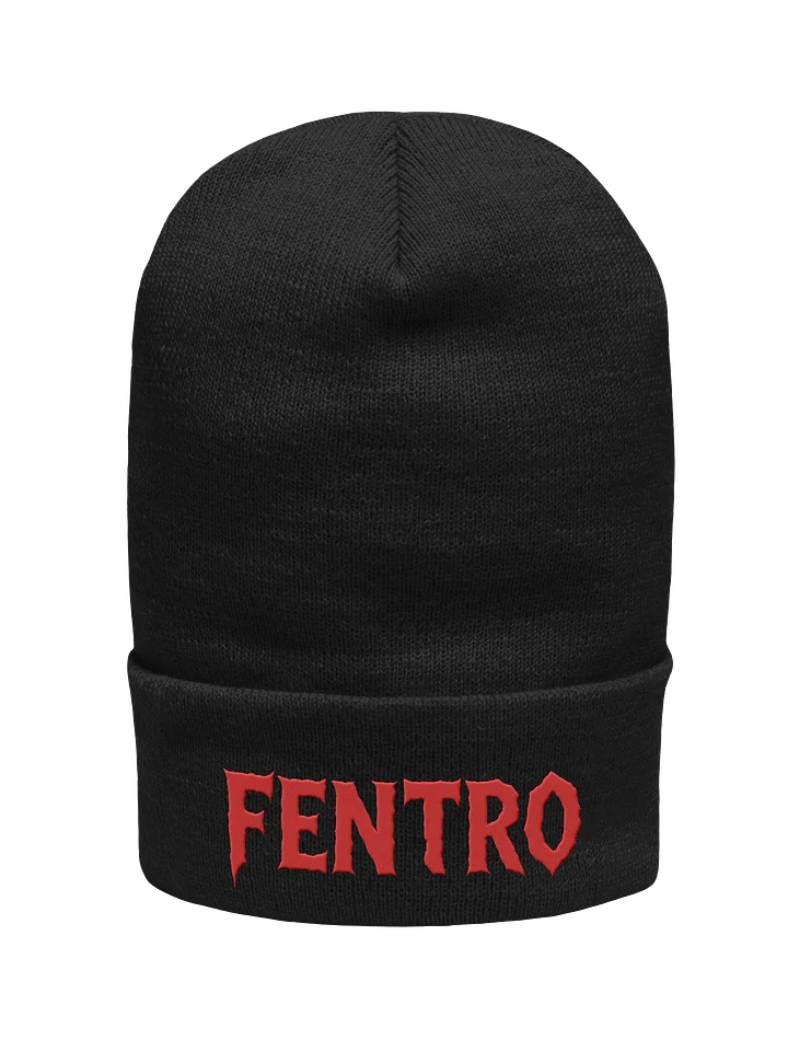 FENTRO BLACK BEANIE product image (1)