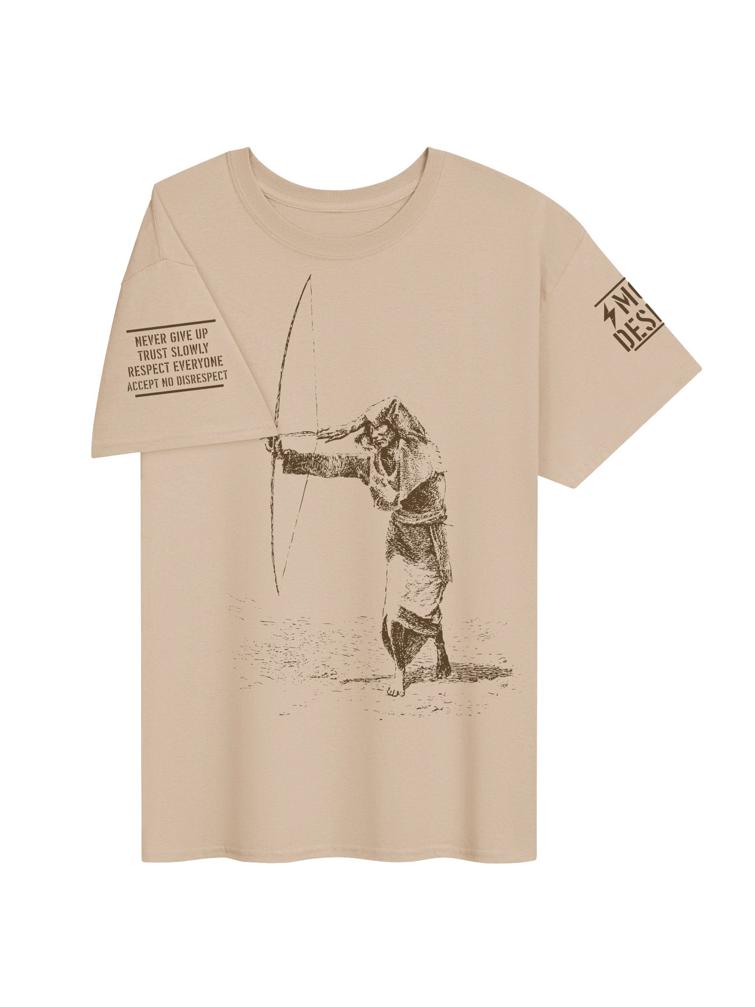 Draw Your Strength Vintage Archer Heavy Cotton Tee product image (3)