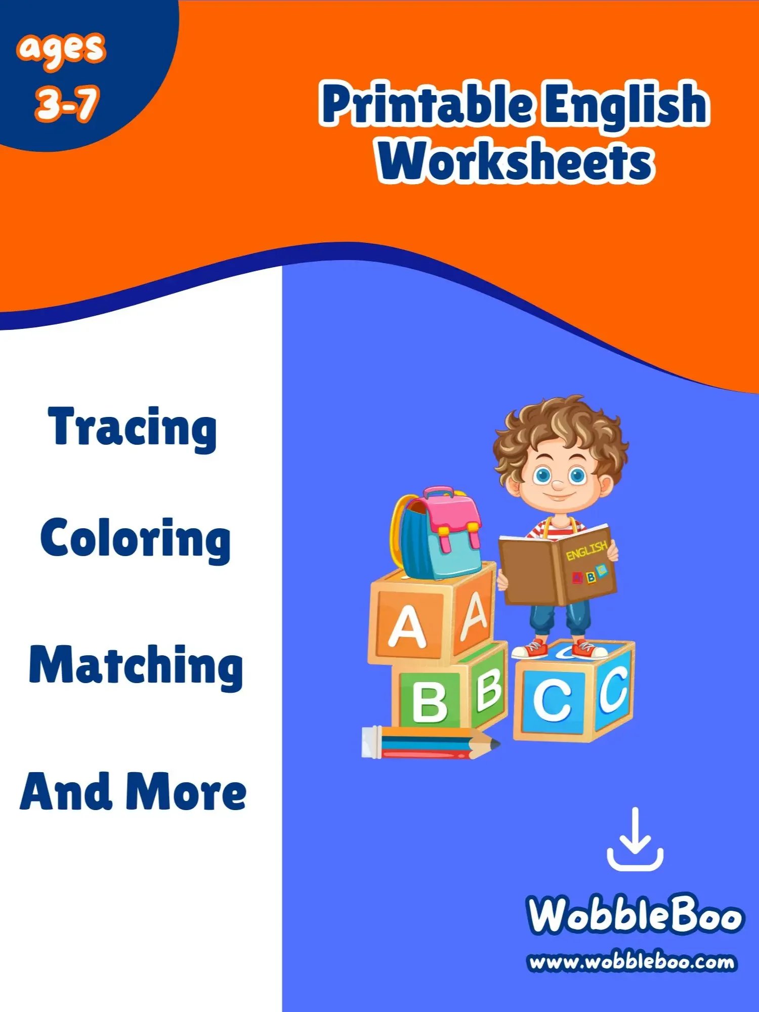 Printable English Worksheets product image (1)