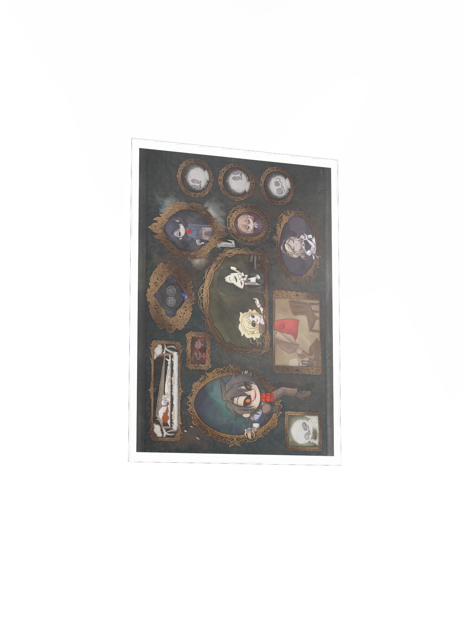 Haunted Portrait Gallery Print product image (4)