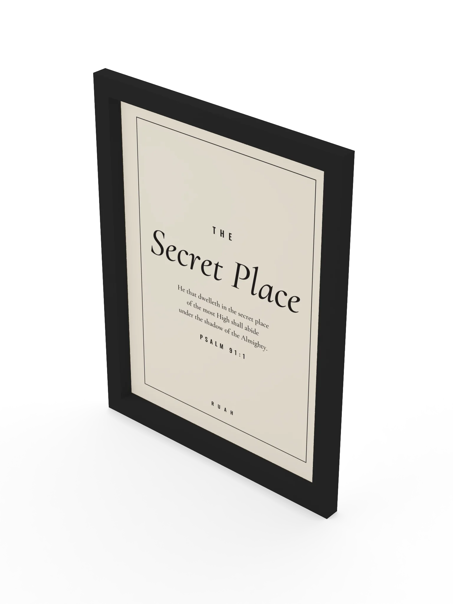 The Secret Place: Psalm 91:1 Framed Poster product image (6)