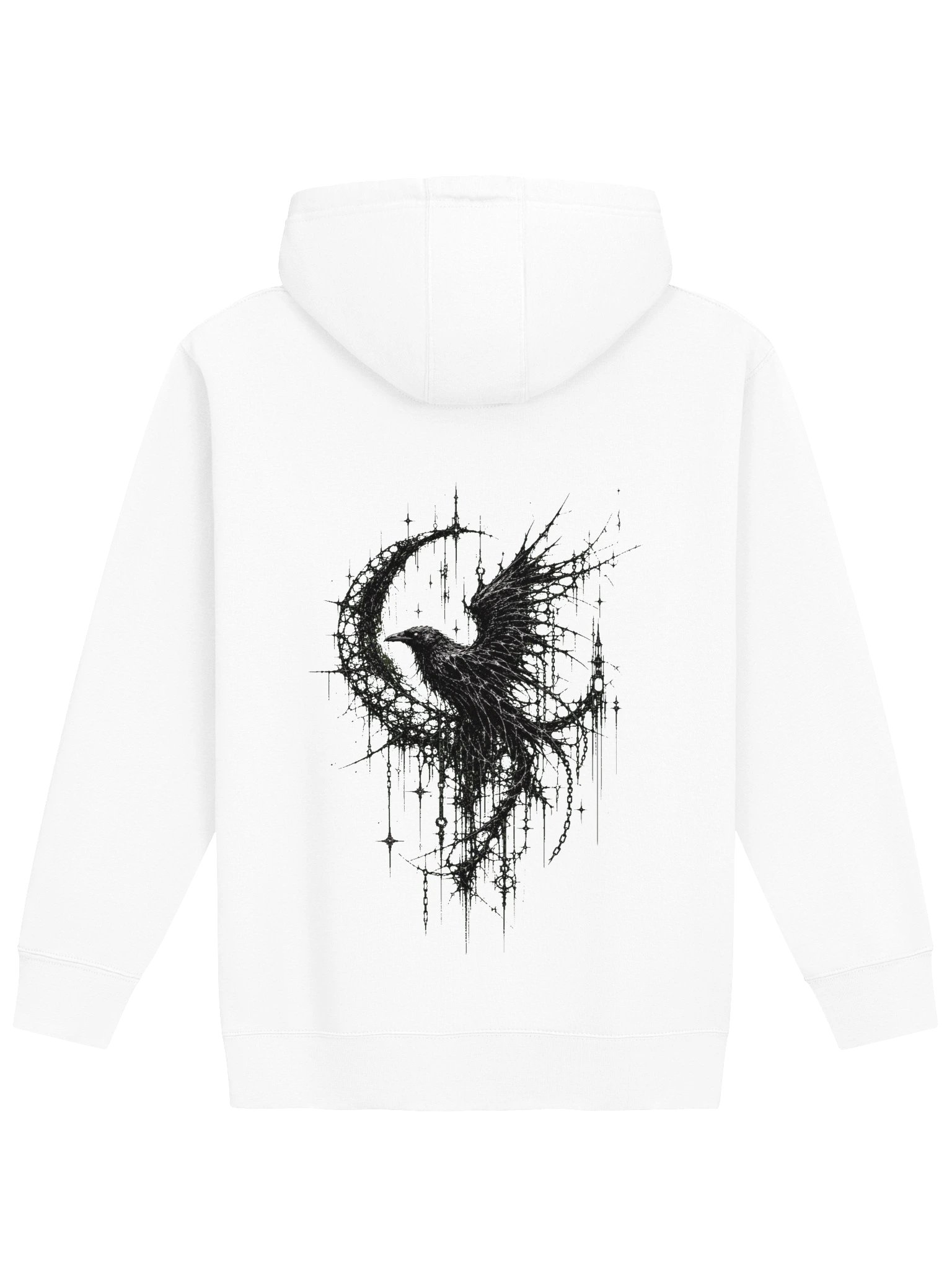 Gothic Raven Hoodie product image (4)