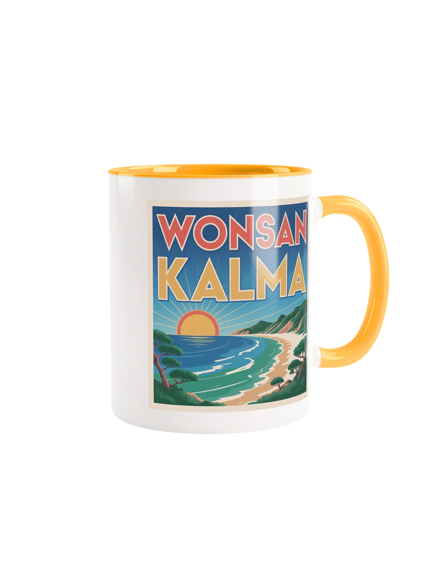 Wonsan Kalma Beach Resort Colored Mug — VP.MUG-02