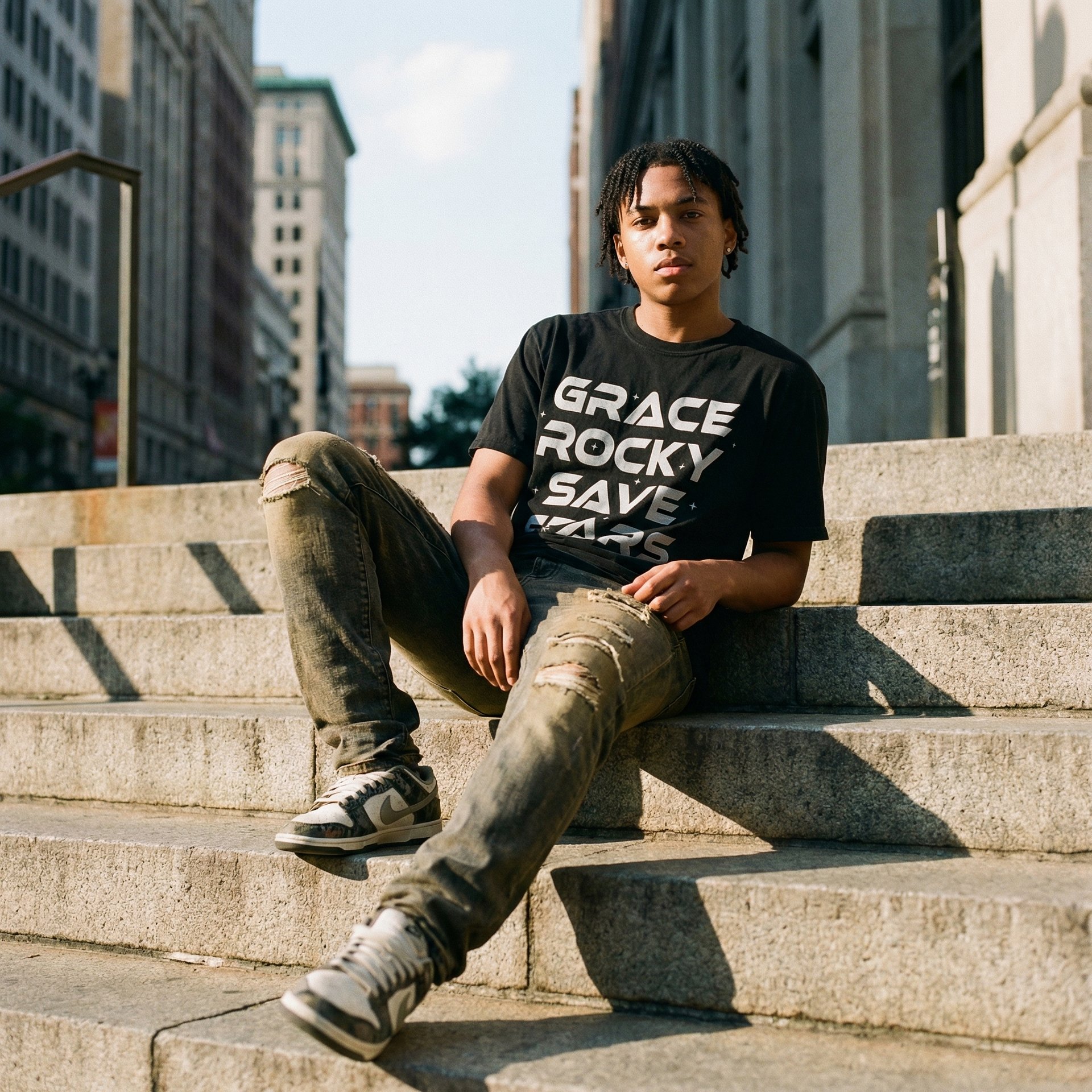 Comfort Colors® Grace Rocky Save Stars T-Shirt, Project Hail Mary Quote Shirt, Sci-Fi Space Tee, Nerd Geek Book Lover Gift product image (3)