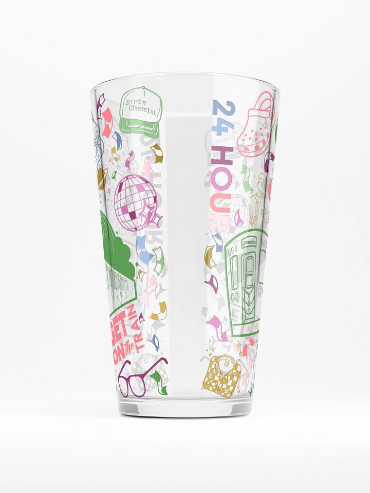 24hr Train Pint Glass - All Colors product image (2)