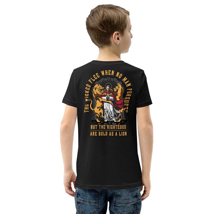 The rigtheous are BOLD as a LION - kids/teens product image (1)