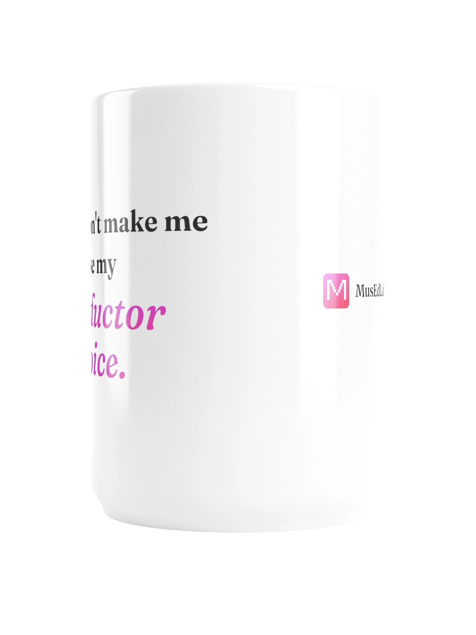 Conductor Voice Mug - White product image (4)