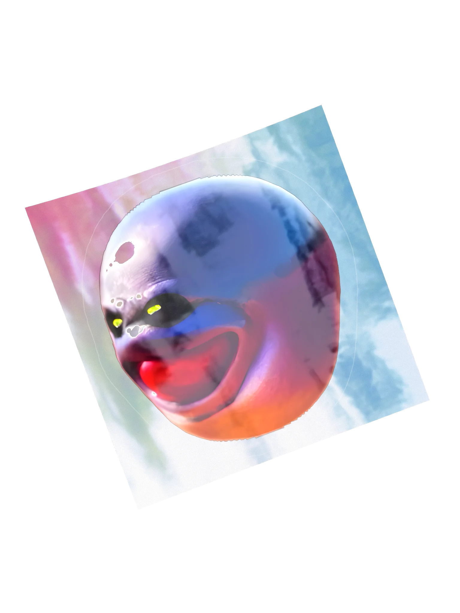 Fred Holographic Sticker product image (14)