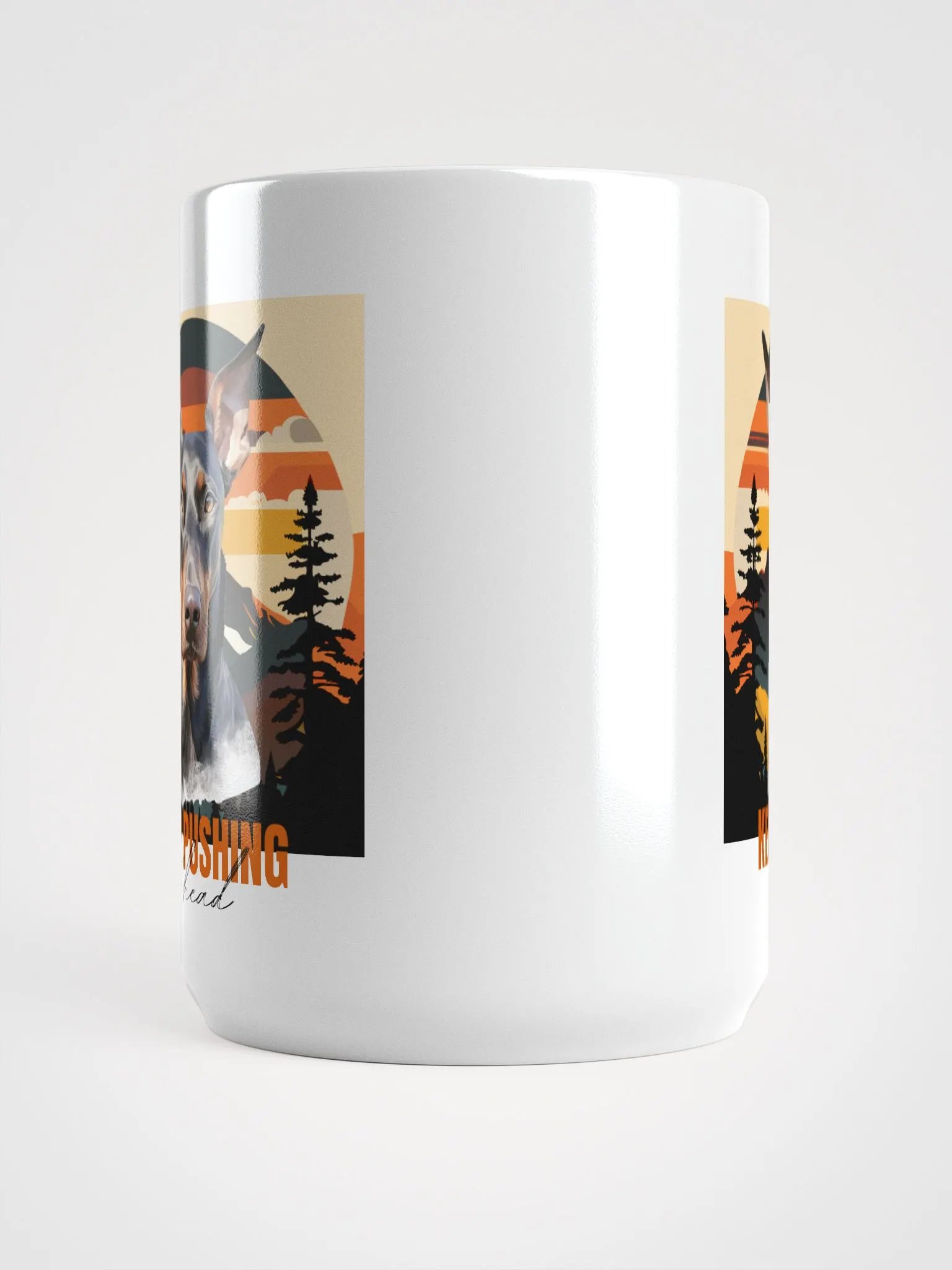 Keep Pushing Ahead Doberman Mug product image (7)