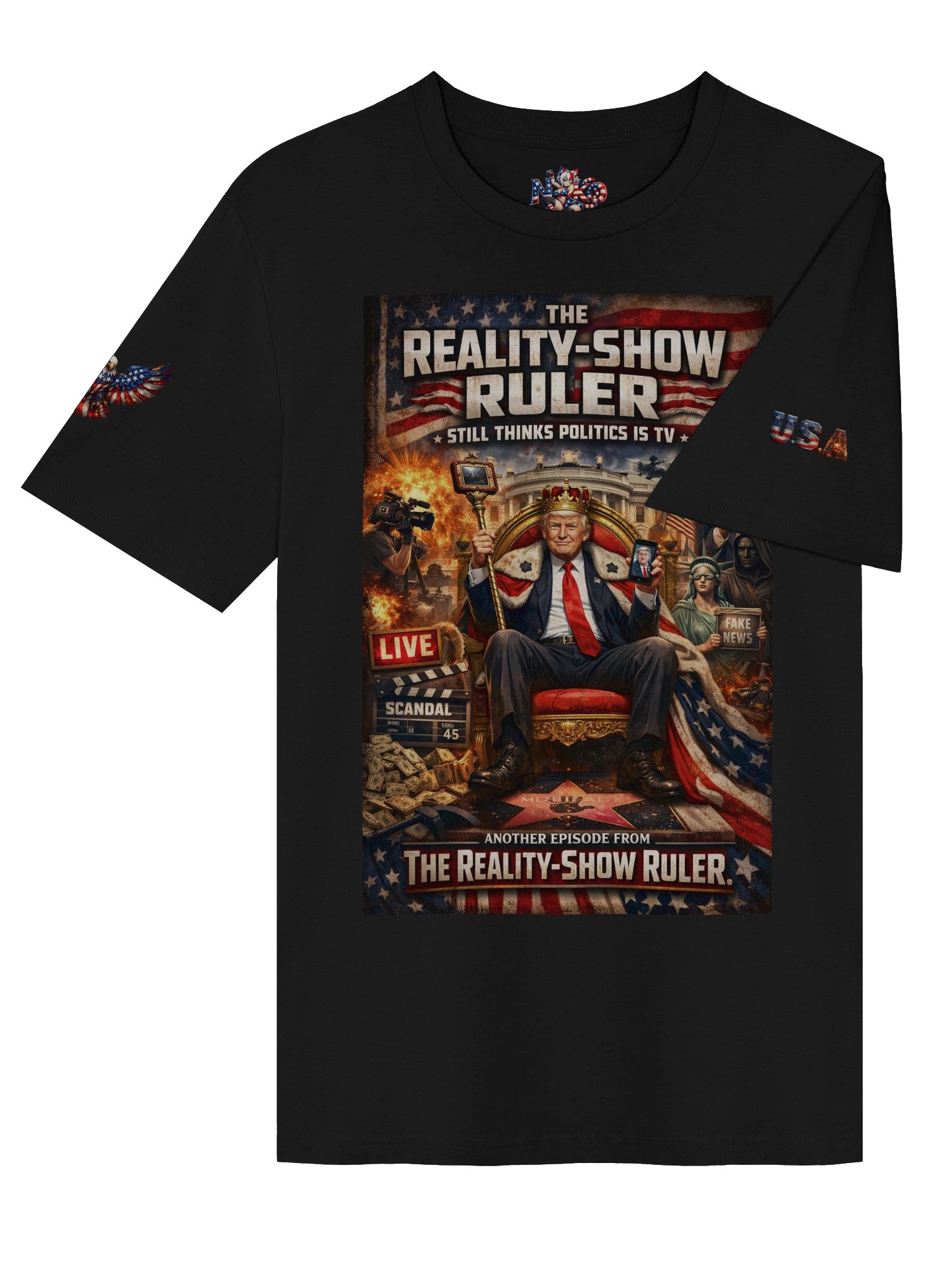 The Reality-Show Ruler — Limited Edition Statement Tee product image (4)