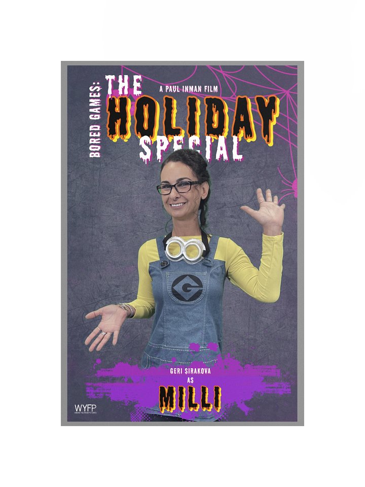 Bored Games: The Holiday Special - "Hero Milli" Poster product image (1)