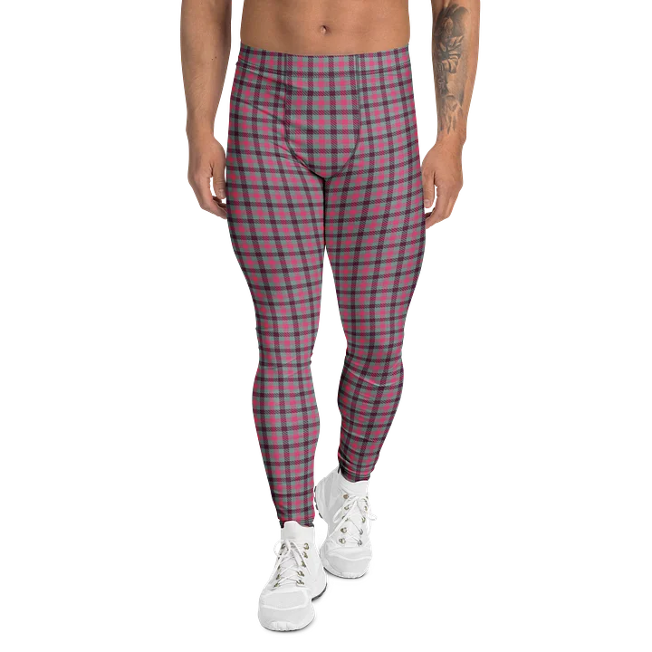 Vintage Plaid Tartan Checkered Men's Leggings product image (1)