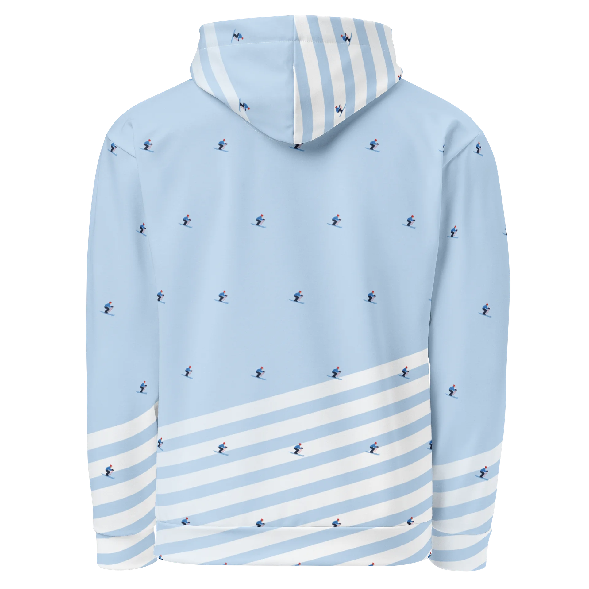 Alpine Skier Hoodie | Glacial Blue product image (3)