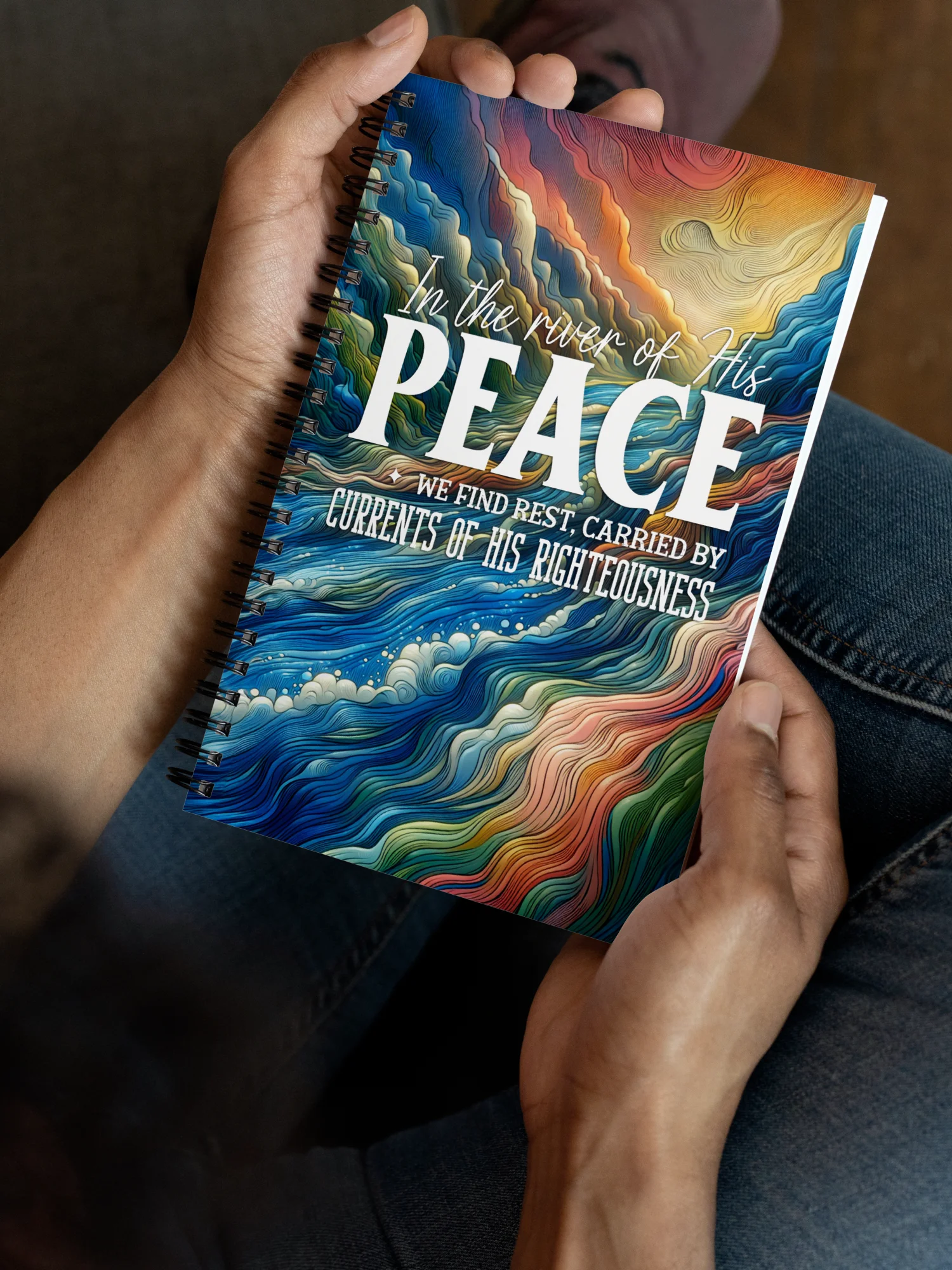 Christian Peace Spiral Notebook product image (2)
