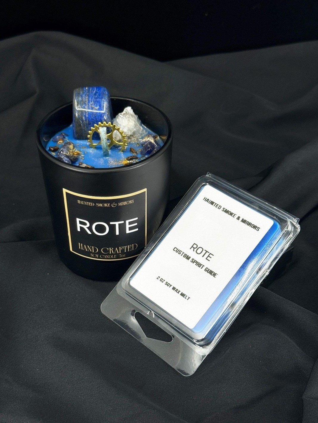 Custom Spirit Guide Crystal Candle product image (5)
