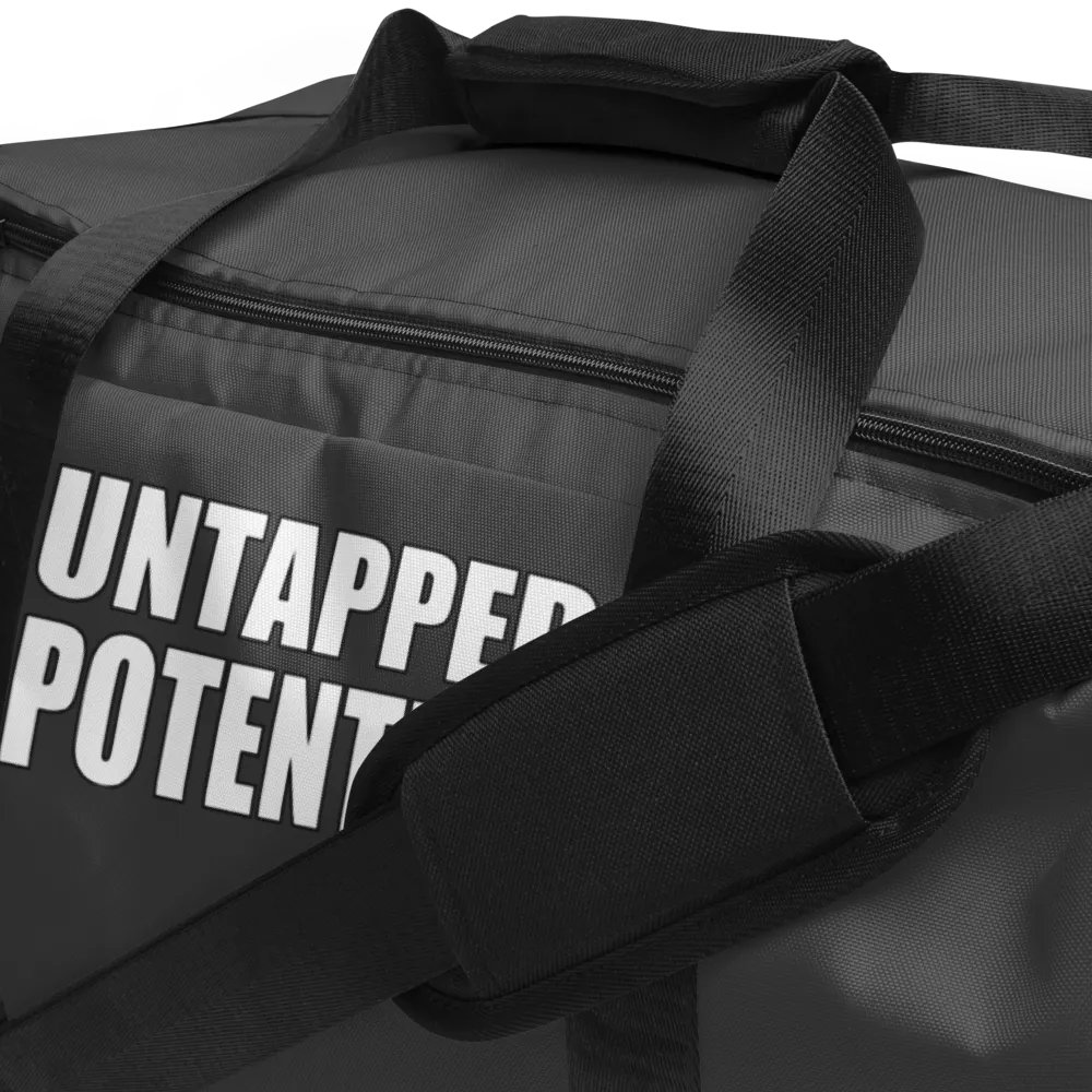 Untapped Potential Gray Duffle Bag product image (6)