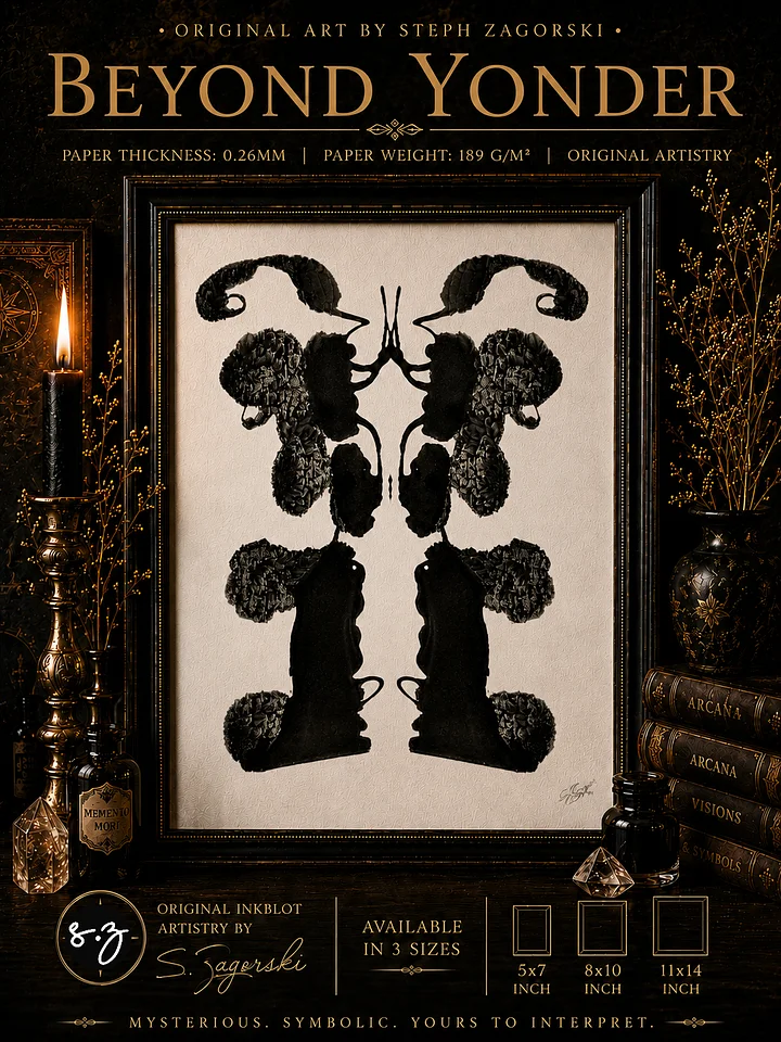 Beyond Yonder | Inkblot Print product image (1)