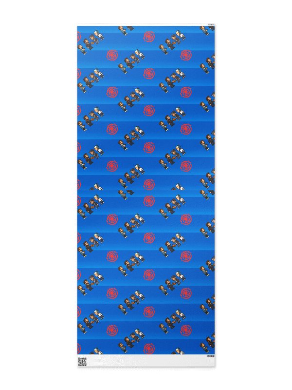 Red Rage Crew – Pixel Gift Wrap (Limited Design) product image (7)
