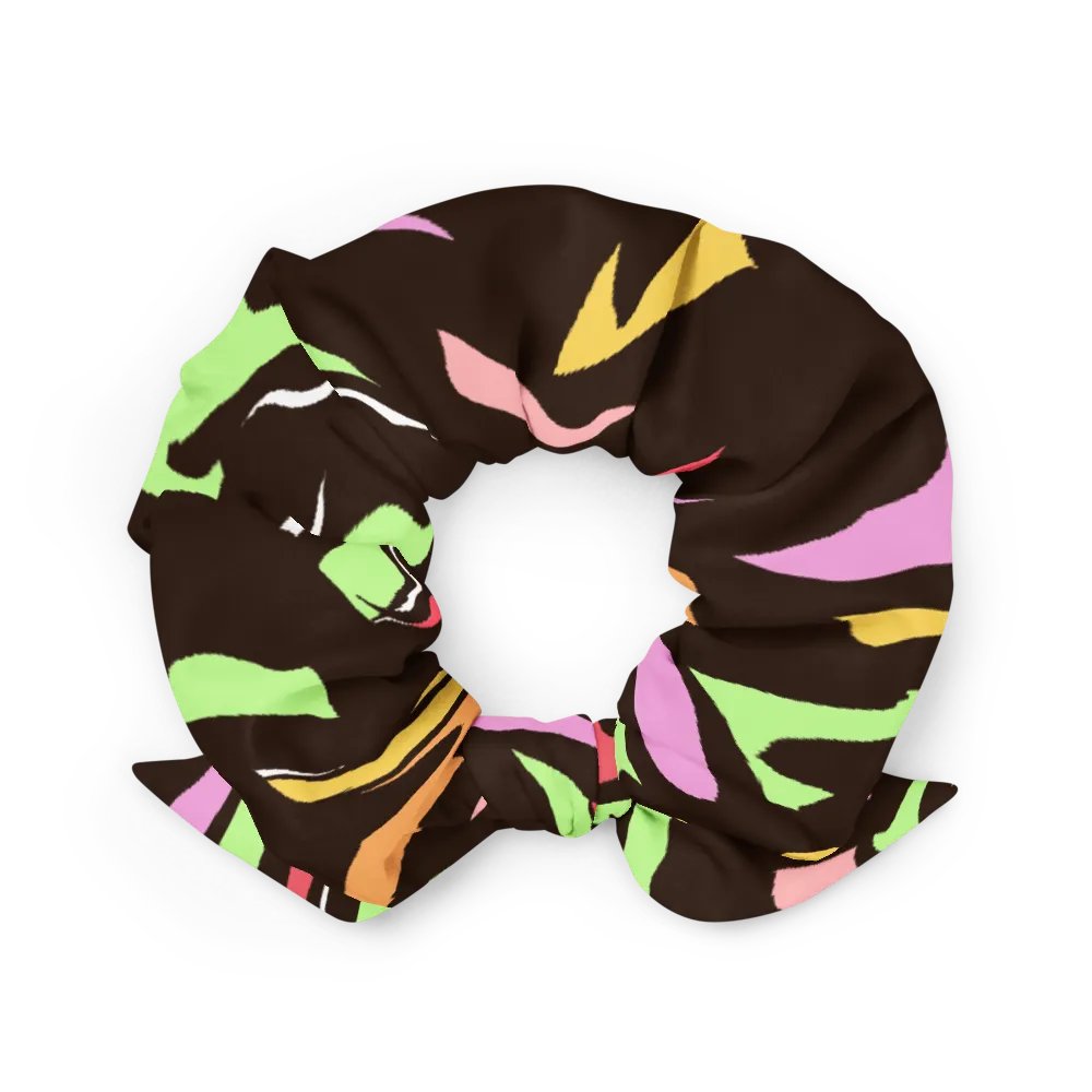 Vibrant Chaos All-Over Print Scrunchie product image (8)