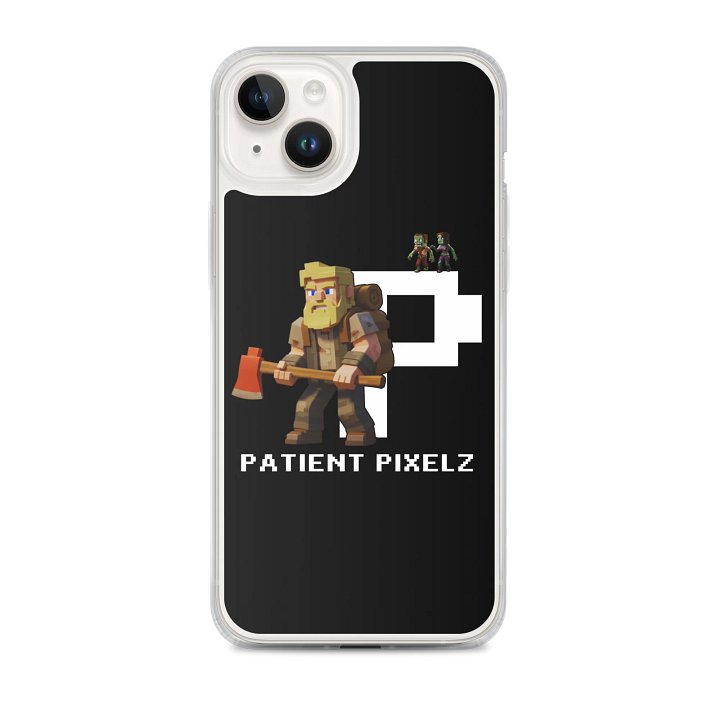 Patient PixelZ P Logo iPhone® MagSafe® Case (Black) product image (1)