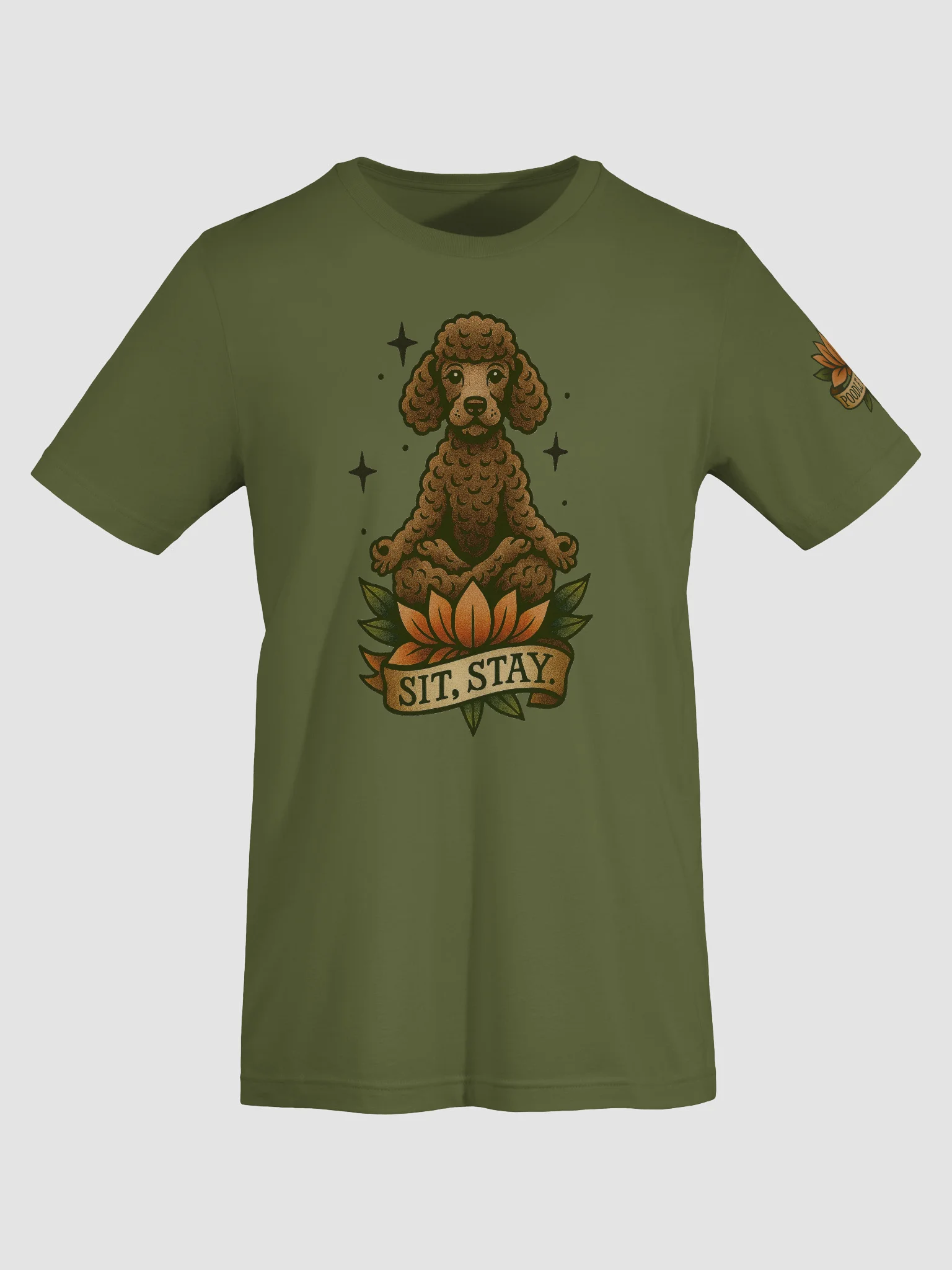 Sit, Stay. T-shirt product image (7)