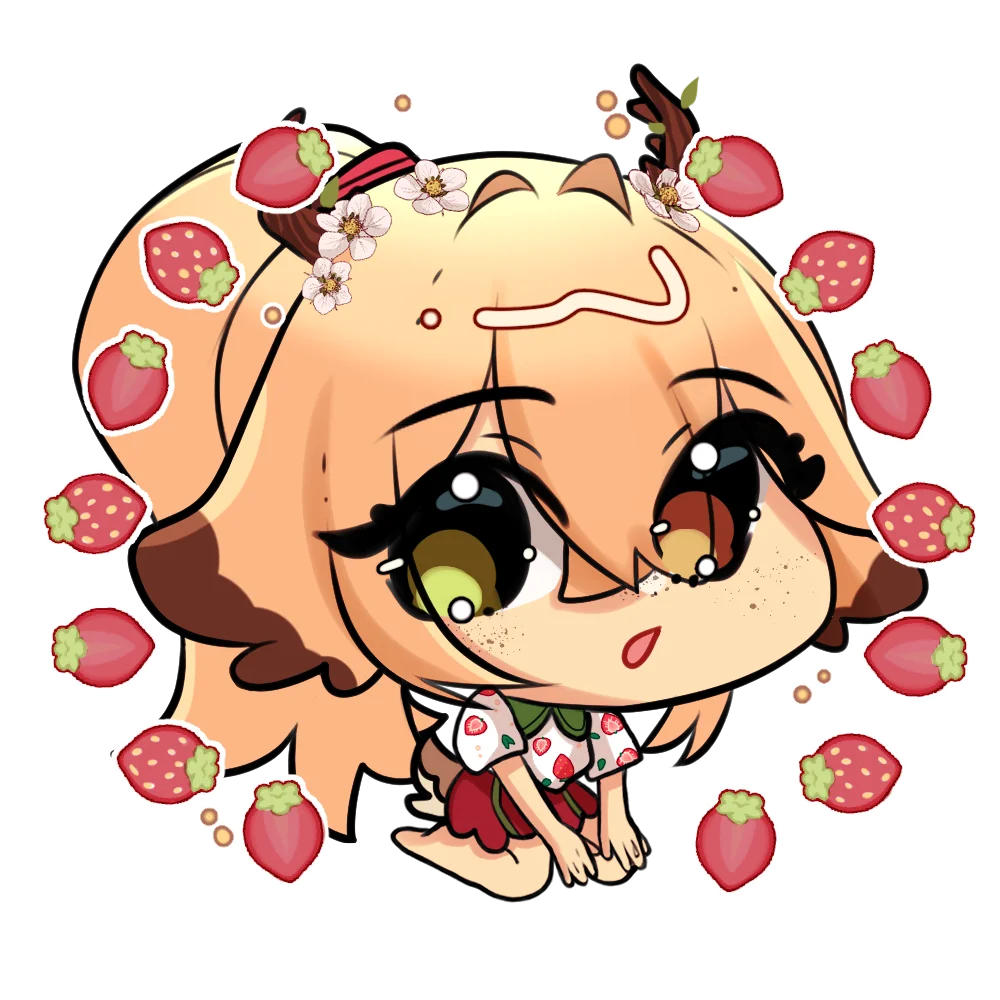 Strawberry Cass Charm product image (1)