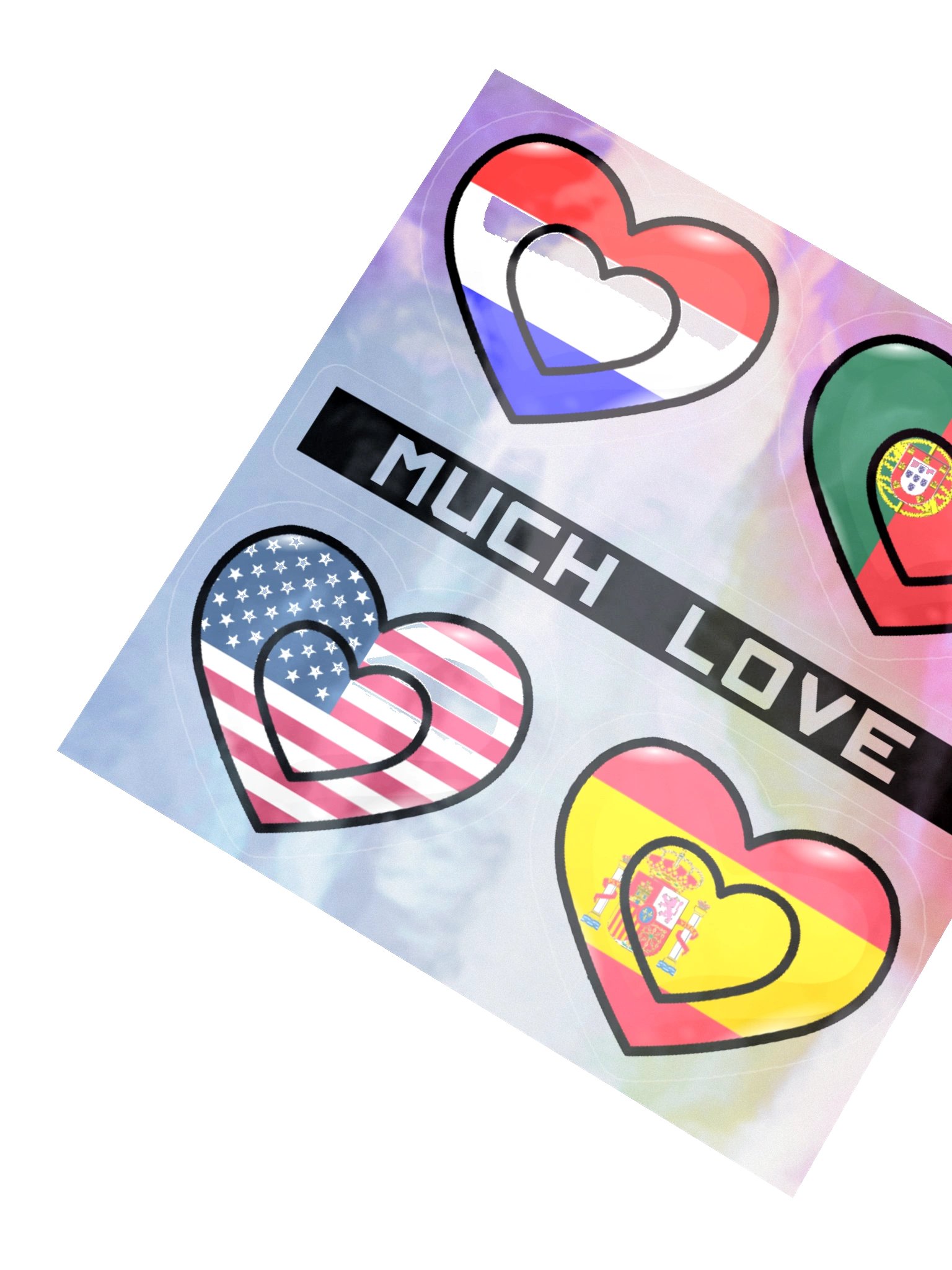 Heart Flag Stickers product image (4)
