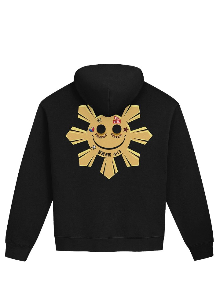 TATTOOED PHILIPPINE SUN HOODIE product image (2)